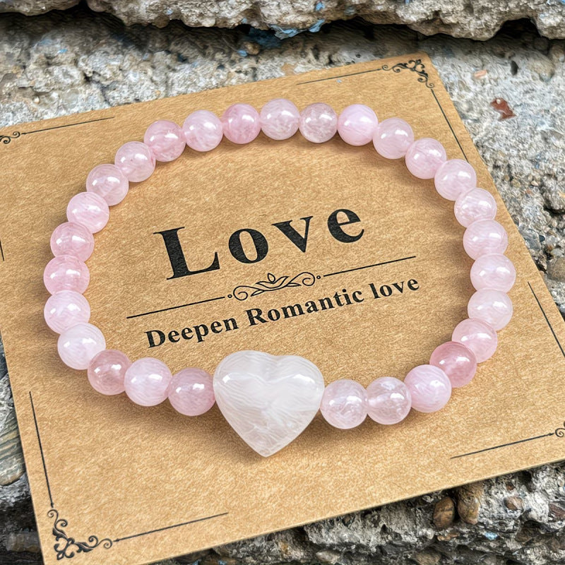 Wholesale Natural Amethyst Heart Shaped Beaded Bracelet Women S Fashion Jewelry Gift For Everyday Wear And Boutique Resale