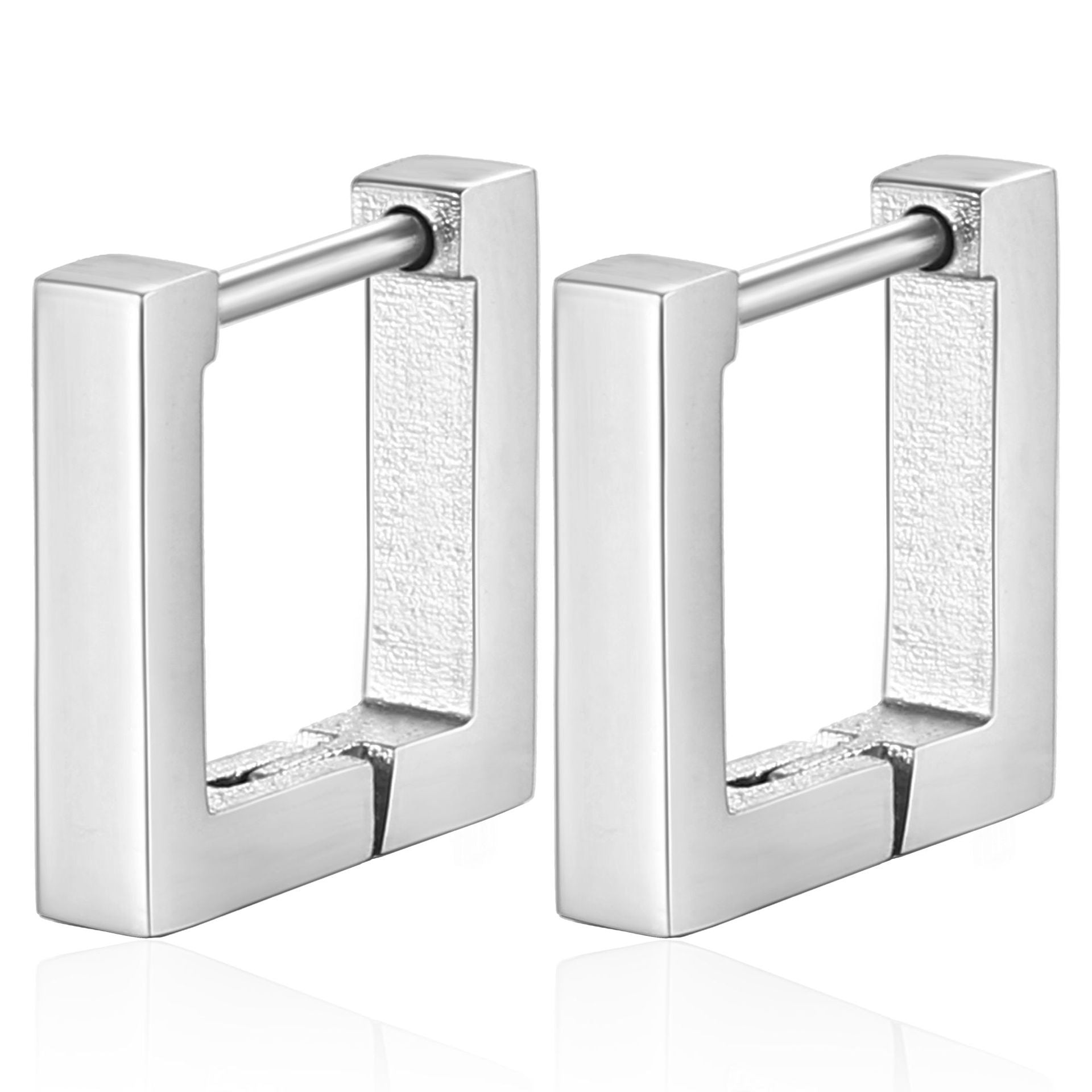 Wholesale Chic Geometric Earrings,  Hand-Polished Stainless Steel with Gold Electroplated Finish,  Jewelry Accessory for Women