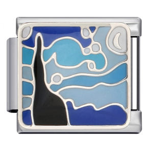 Wholesale Italian Charm Bracelet 9mm DIY Splicing Removable Undersea Life Stainless Steel Composable Bracelet