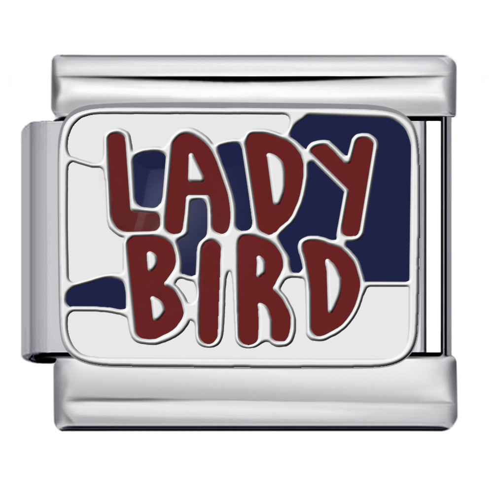 Wholesale  Italian modularminimalist pattern  stainless steel DIY bracelet