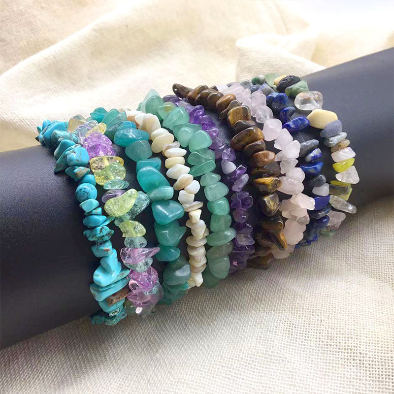 Wholesale Colorful Natural Stone Bracelets Handmade Colorful Bracelets ACC-BT-Yima005