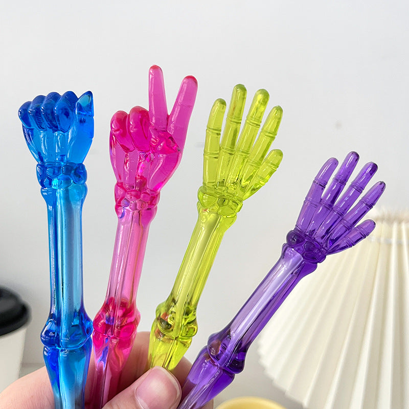 Wholesale Creative stylus fun finger black ballpoint pen