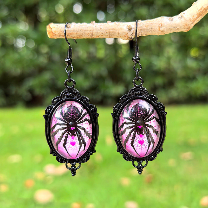 Wholesale Popular Halloween Earrings Retro Dark Series Spider Style Creative Earrings