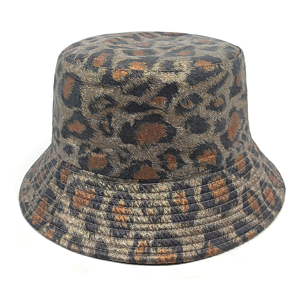 Wholesale Fashion Leopard Bucket Hat ACC-HT-ShunMa016