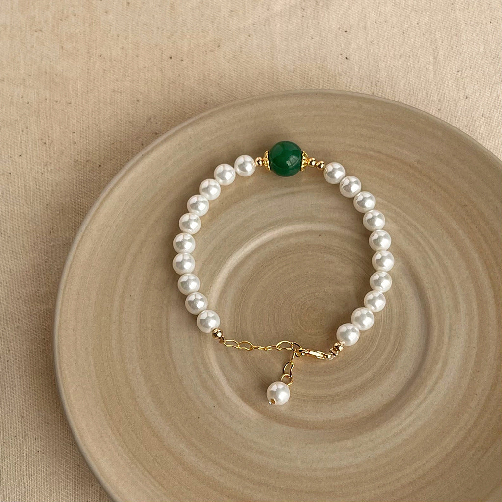 Wholesale Baroque natural pearl bracelet