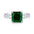 Wholesale s925 sterling silver cubic zircon ring