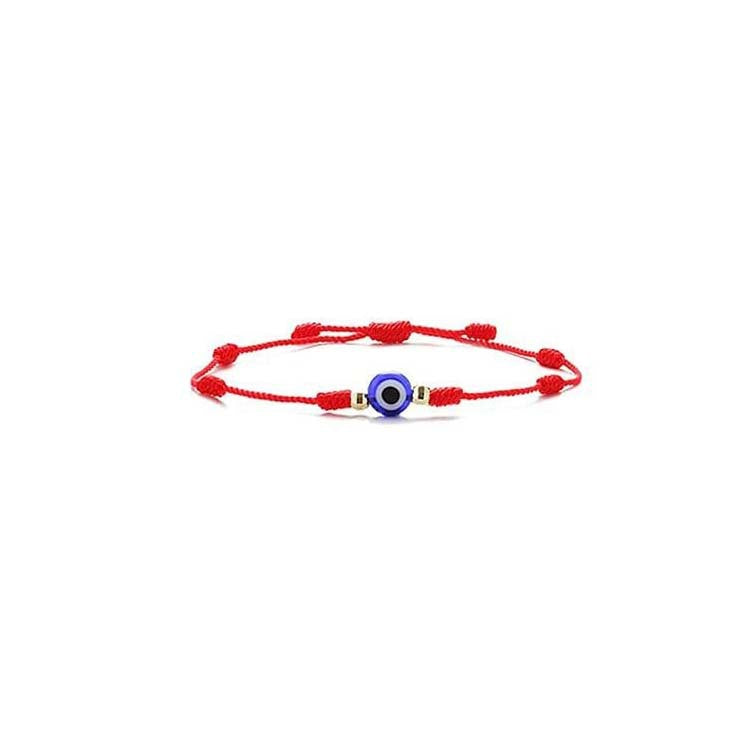Wholesale   Evil Eye Braided Rope Bracelet