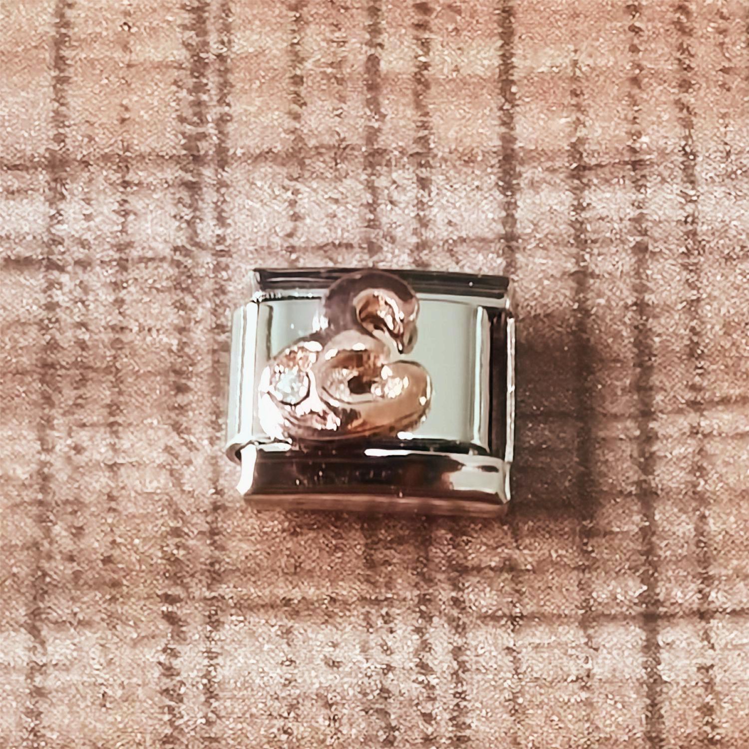 Wholesale Italian Charm Bracelet 9mm DIY Splicing Removable Stainless Steel Letter Composable Bracelet ACC-BT-XY067