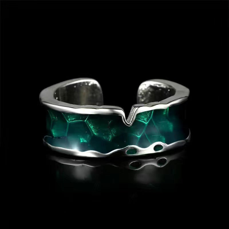 Wholesale  does not fade men's dominee adjustable  ring