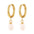 Wholesale Stainless steel pearl earrings