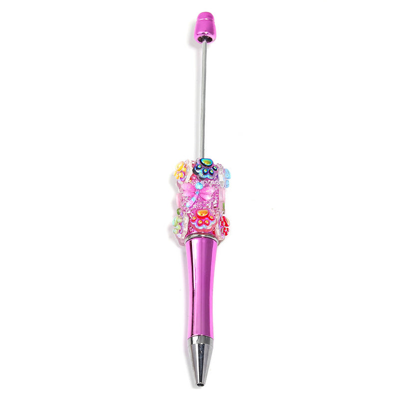 Wholesale 5pcs/ set Original Cartoon Cat Claw Gestapia Sugar Pen Dragonfly Tulip Bead Pen