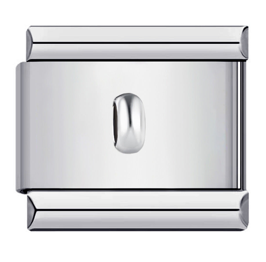 Wholesale Italian Module Bracelet Block Elastic ing Titanium Steel Strap Italian Charm