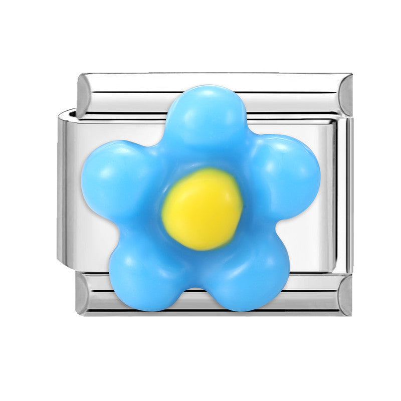 Wholesale Italian Charm Bracelet 9mm DIY Splicing Cute Creative Stainless Steel Composable Bracelet