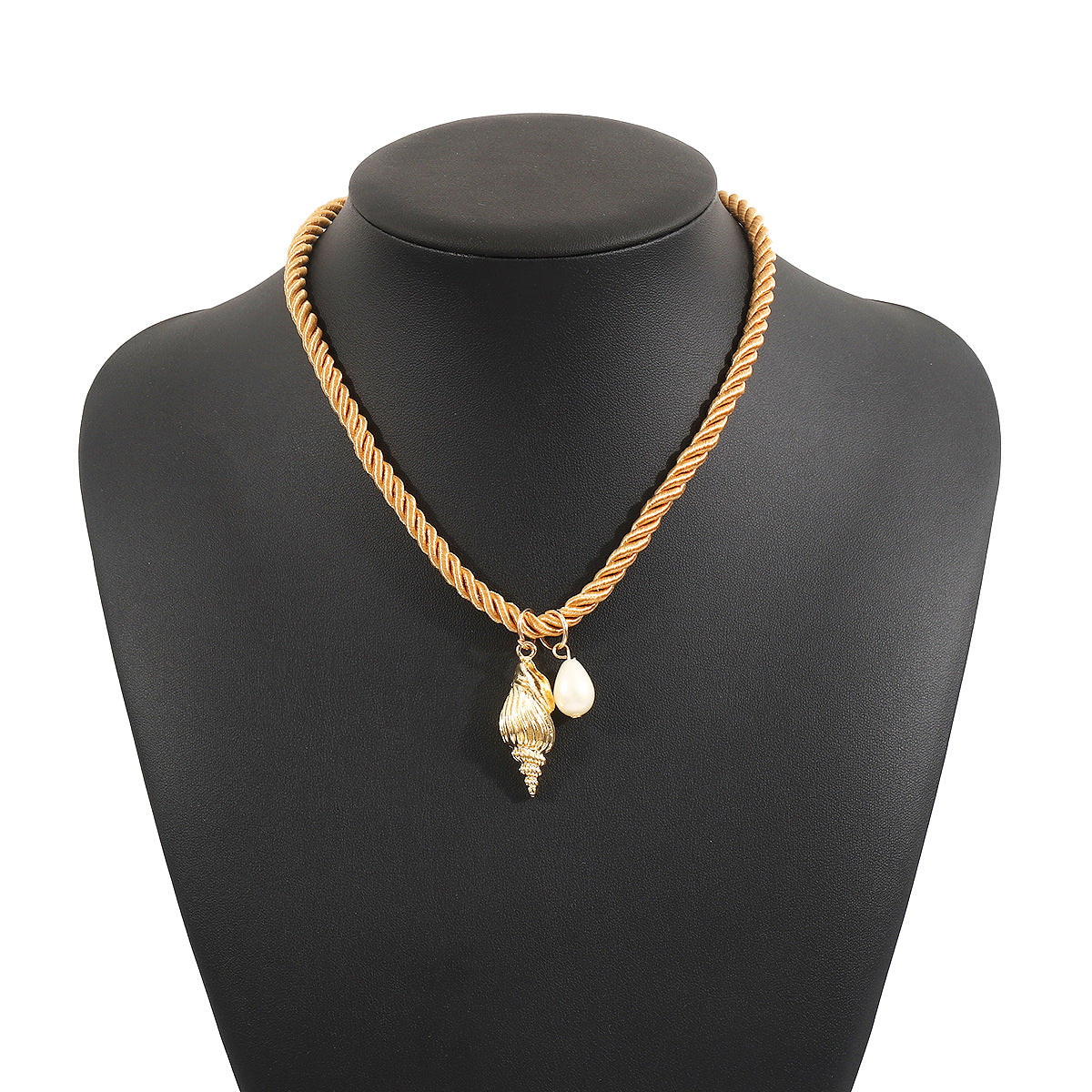 Wholesale Sea Star Shell Fish Pendant Necklace Clavicle Chain