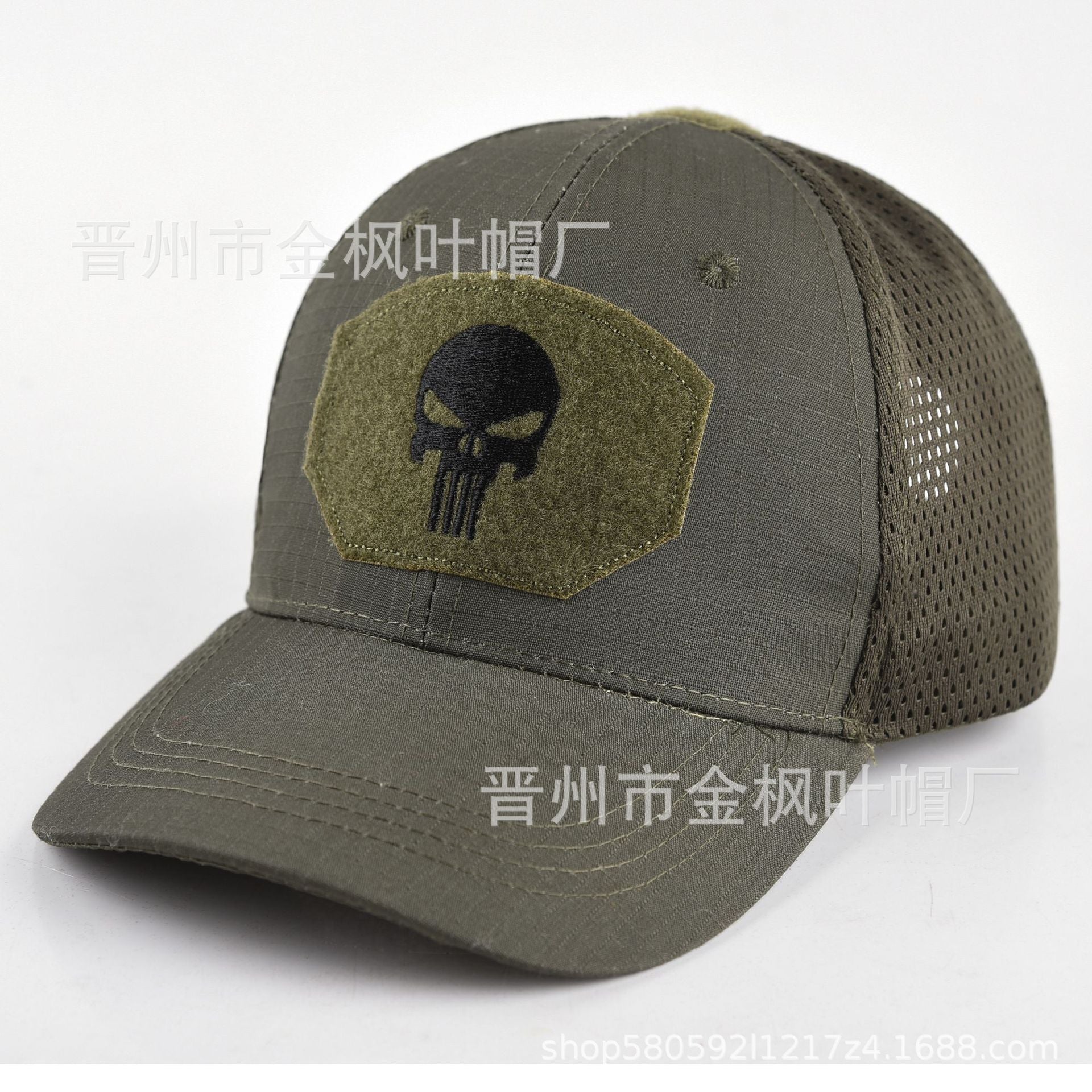 Wholesale Camouflage embroidered sun visor mesh hat