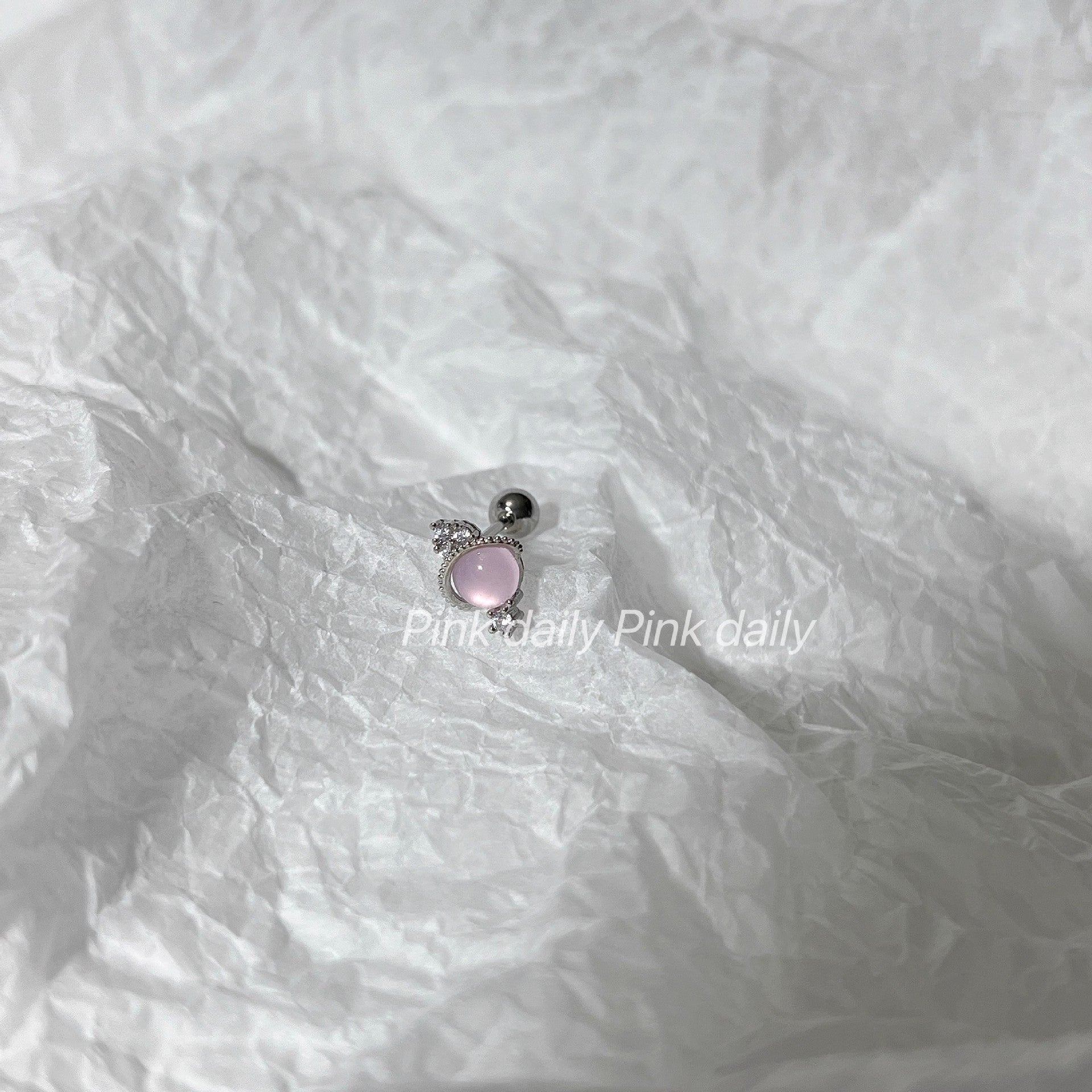 Wholesale Love Diamond Planet Titanium Steel  Earrings