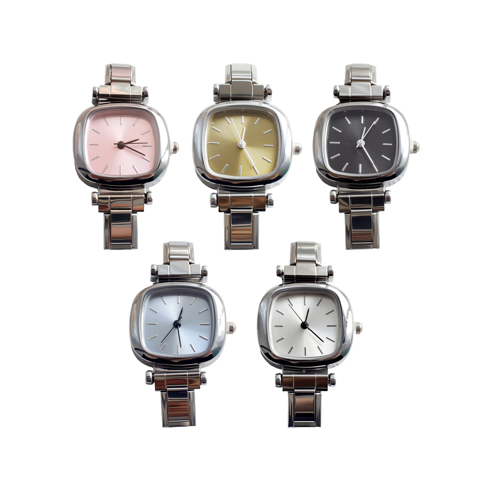 Wholesale Italian Charm Bracelet Quartz Watch Stainless Steel Composable Bracelet