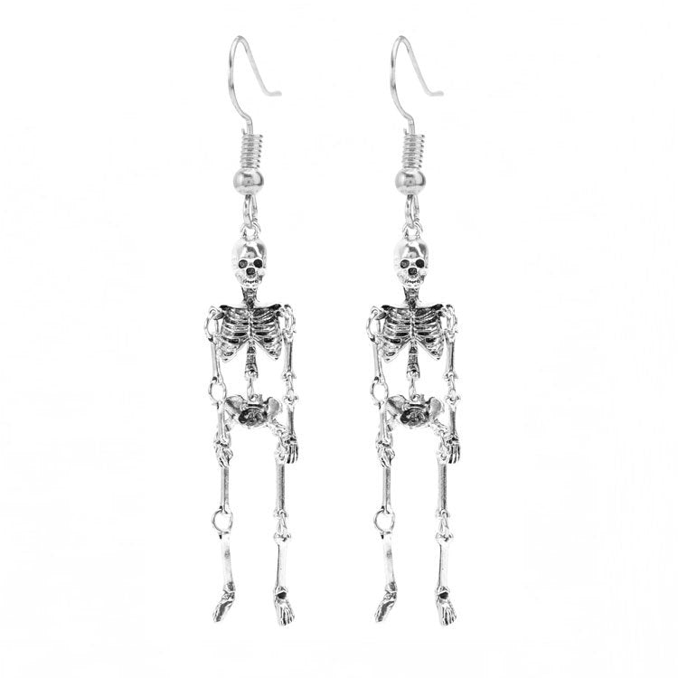 Wholesale Retro Skull Frame Earrings  Earrings