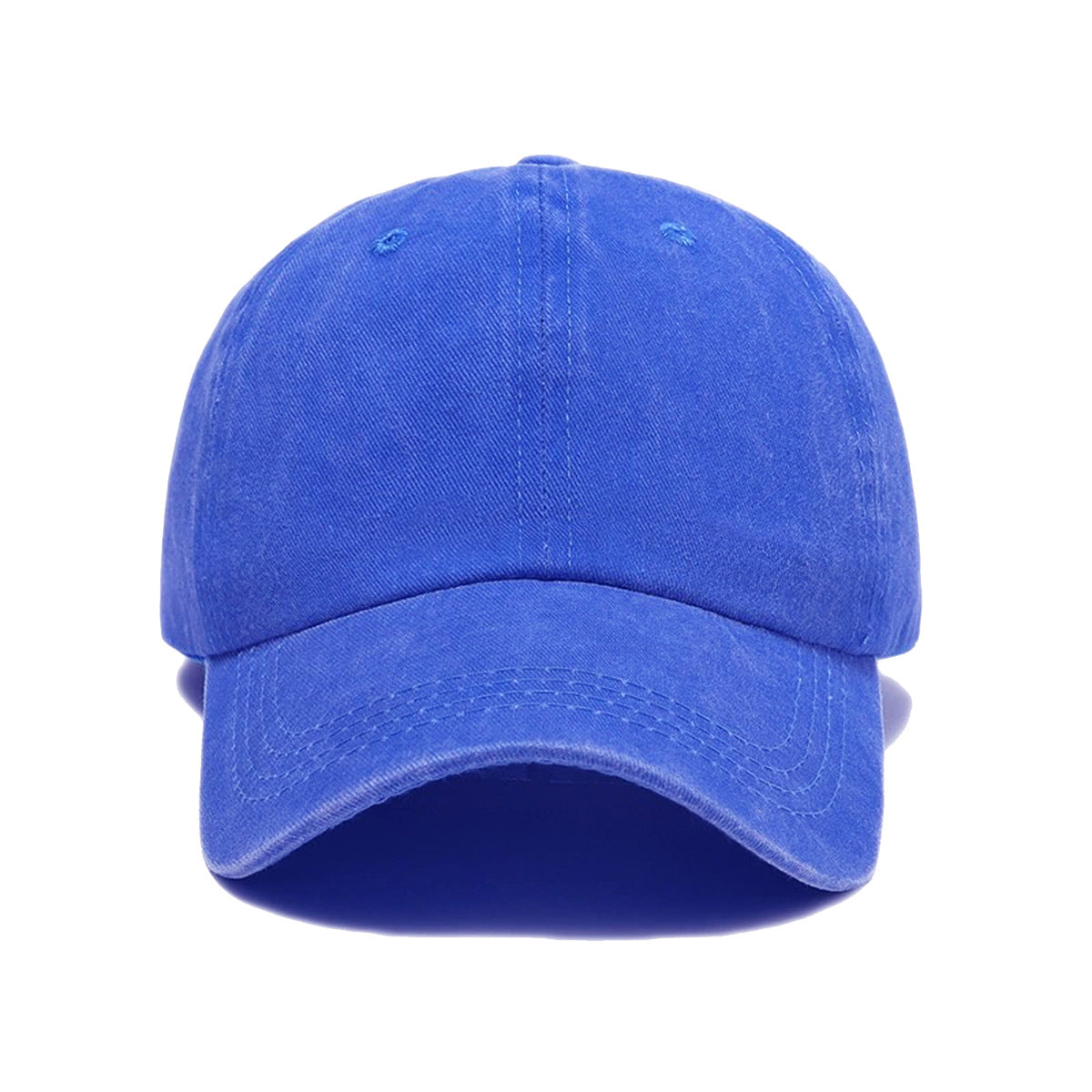 Wholesale embroidered washed distressed soft top baseball cap