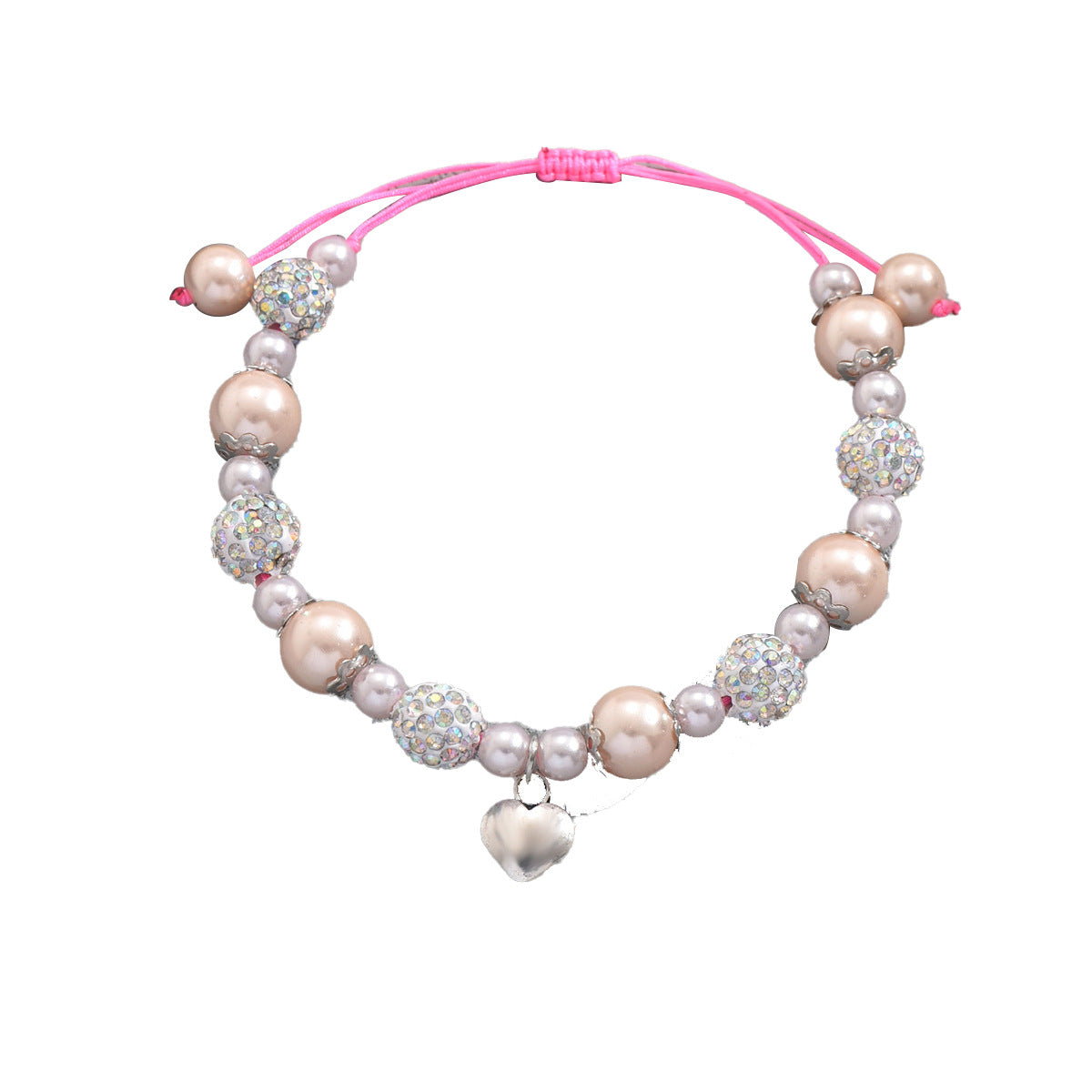 Wholesale  Pearl Bracelet Niche Love Woven Bracelet