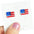 Wholesale Independence Day Small Exquisite Shiny Bright Earrings