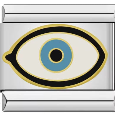 Wholesale Italian Charm Bracelet 9mm DIY Splicing Eiffel Tower Violin Stainless Steel Composable Bracelet