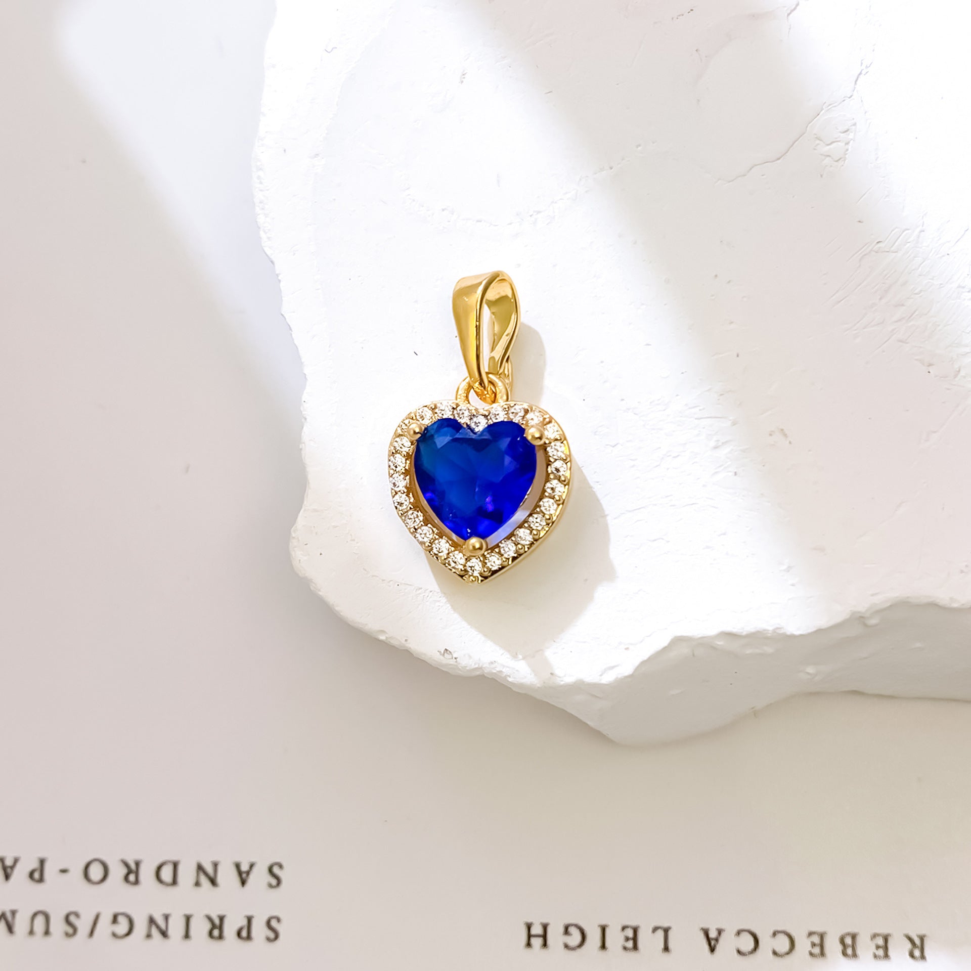 Wholesale Pendant  Colorful Love Pendant Fashion Jewelry