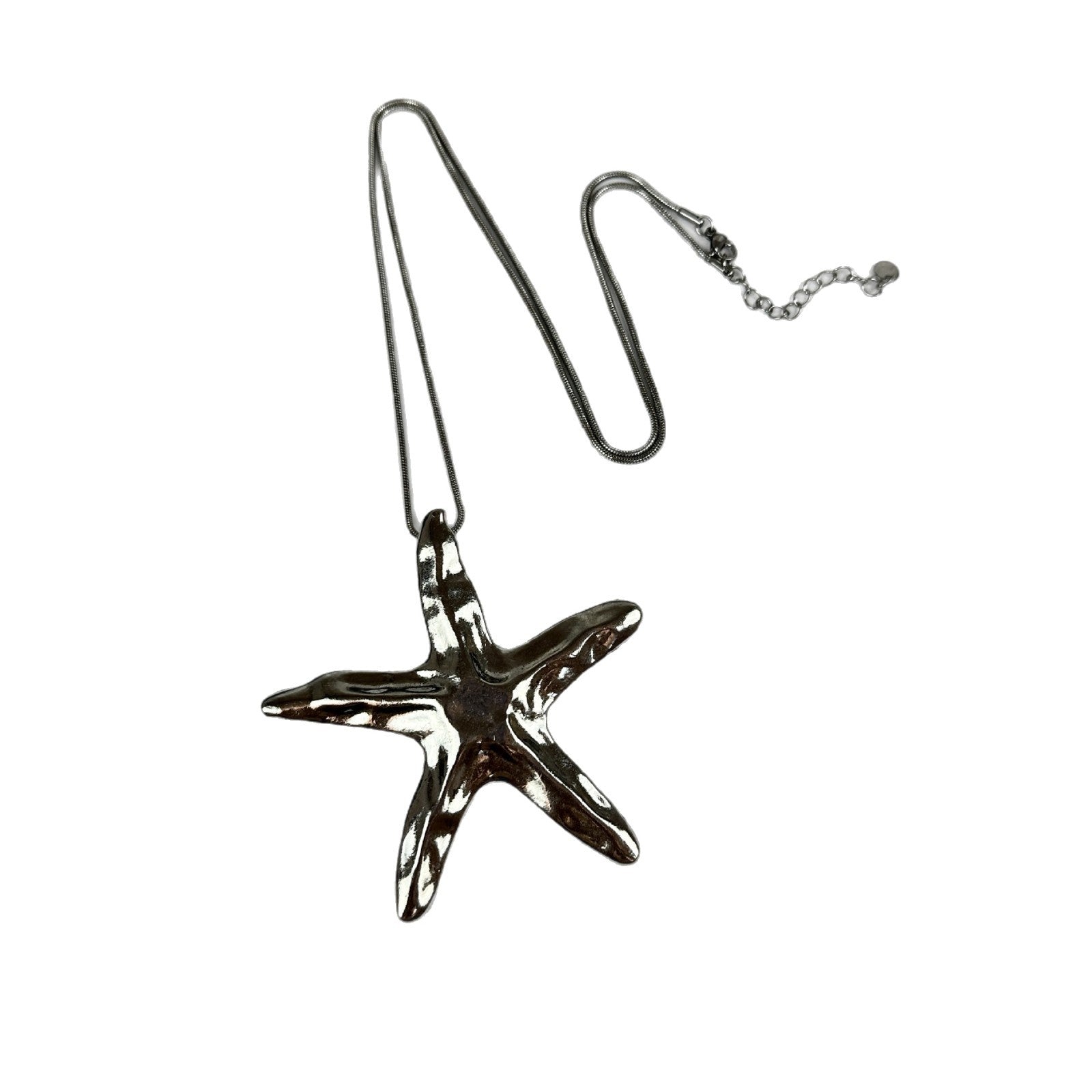 Wholesale Silver Starfish Necklace