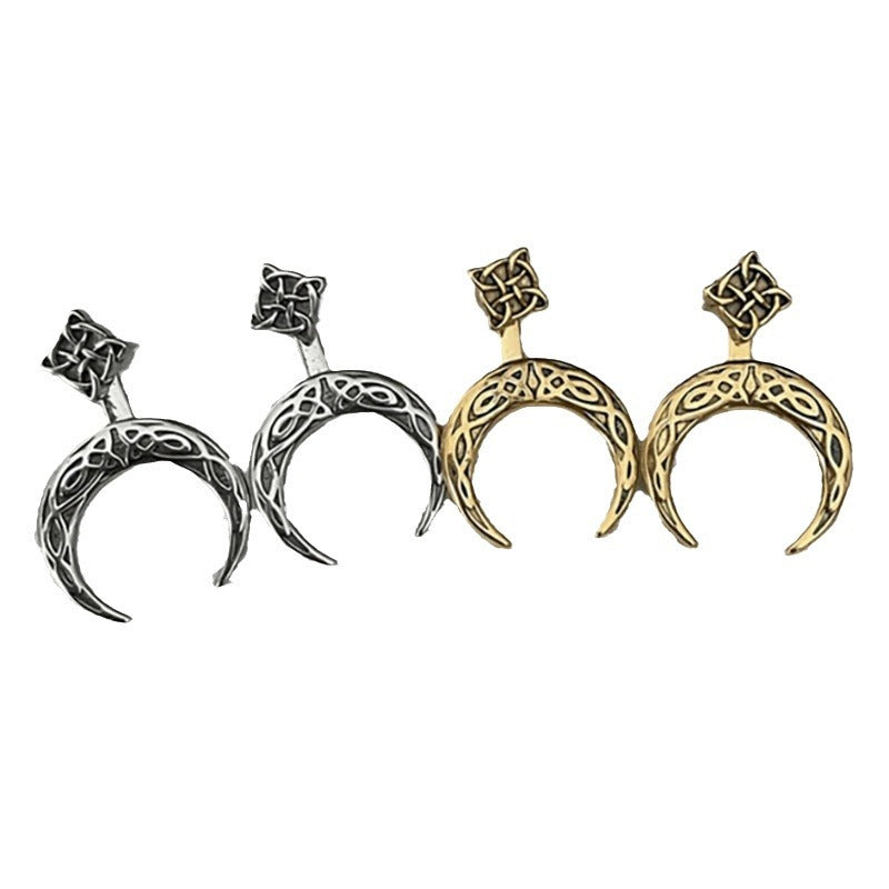 Wholesale Retro Creative  Moon Fashion  Earring