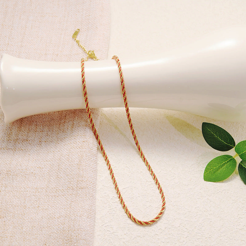 Wholesale Titanium Steel Jewelry Personalized Retro Versatile Necklace