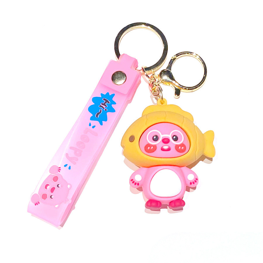Wholesale Cartoon Keychains School Bag Pendant Creative Keychain ACC-KC-Gongz010
