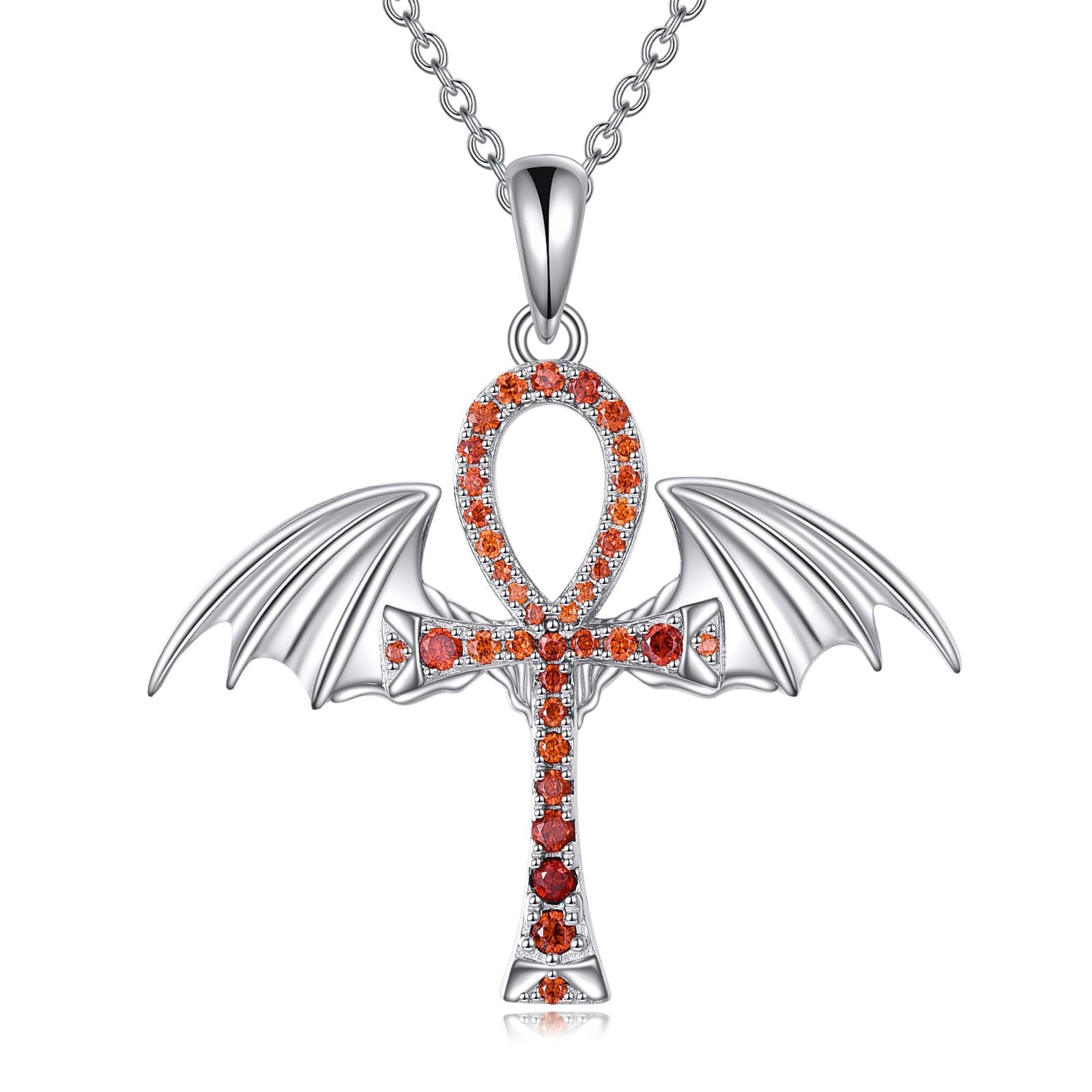 Wholesale  Devil's Wing Women's Diamond Clavicle Chain Necklace