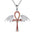 Wholesale  Devil's Wing Women's Diamond Clavicle Chain Necklace