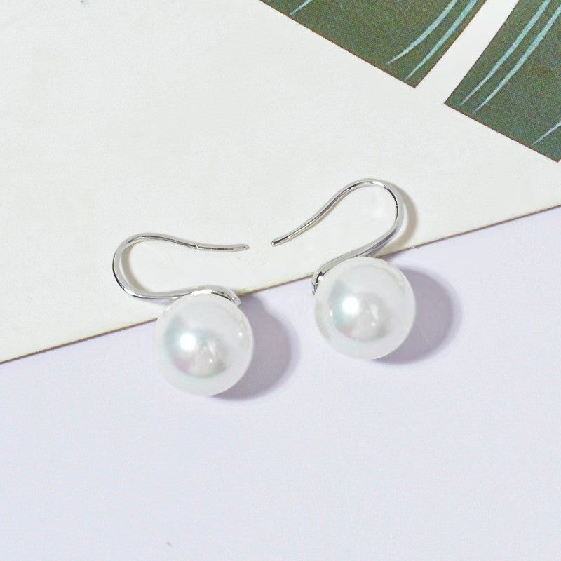 Wholesale Baroque Shaped Pearl Pendant Earrings ACC-ES-Tongs001