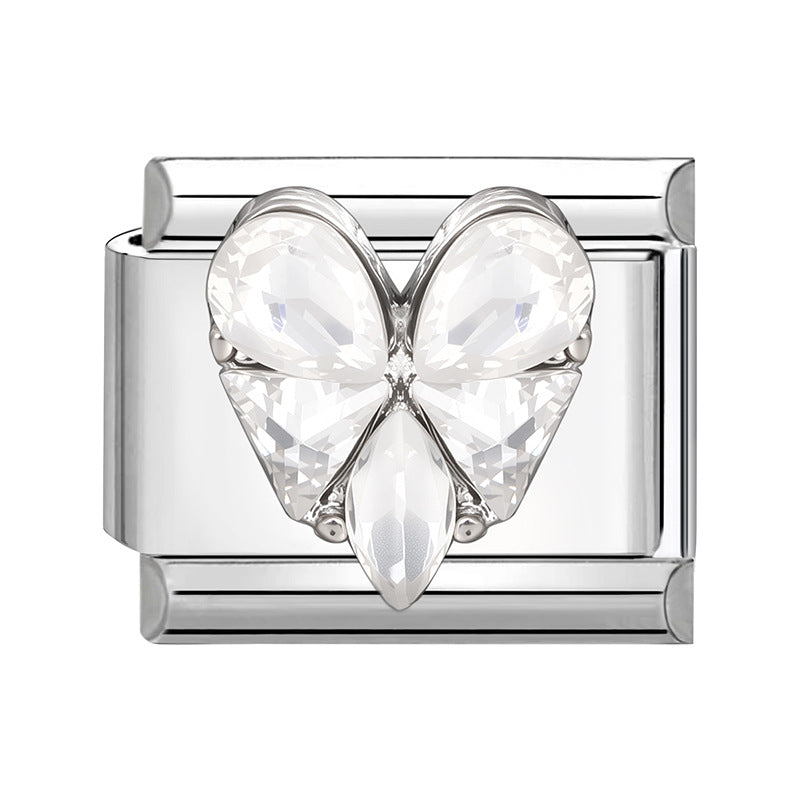 Wholesale Italian Charm Bracelet 9mm DIY Splicing Cute Creative Stainless Steel Composable Bracelet