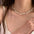 Wholesale  Double Layer Stacked Necklace