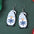 Wholesale  Winter Snowflake Cute Striped Dwarf Pendant Wood Earrings