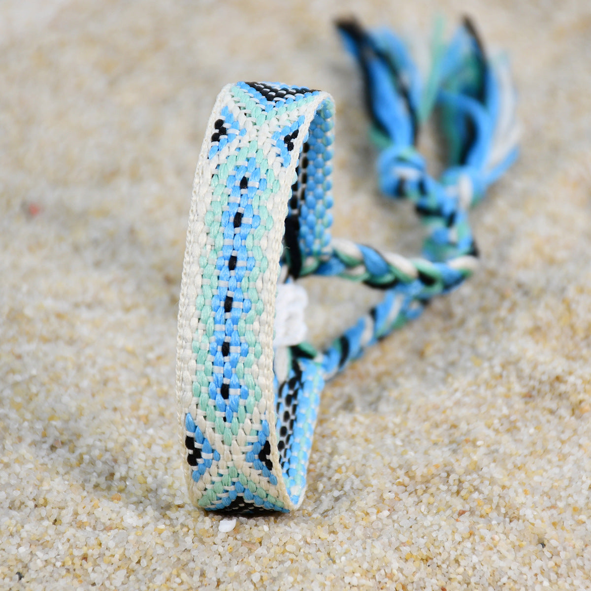 Wholesale Colorful Tassel Lucky Handmade Woven Bracelet Miyuki ACC-BT-Youf002