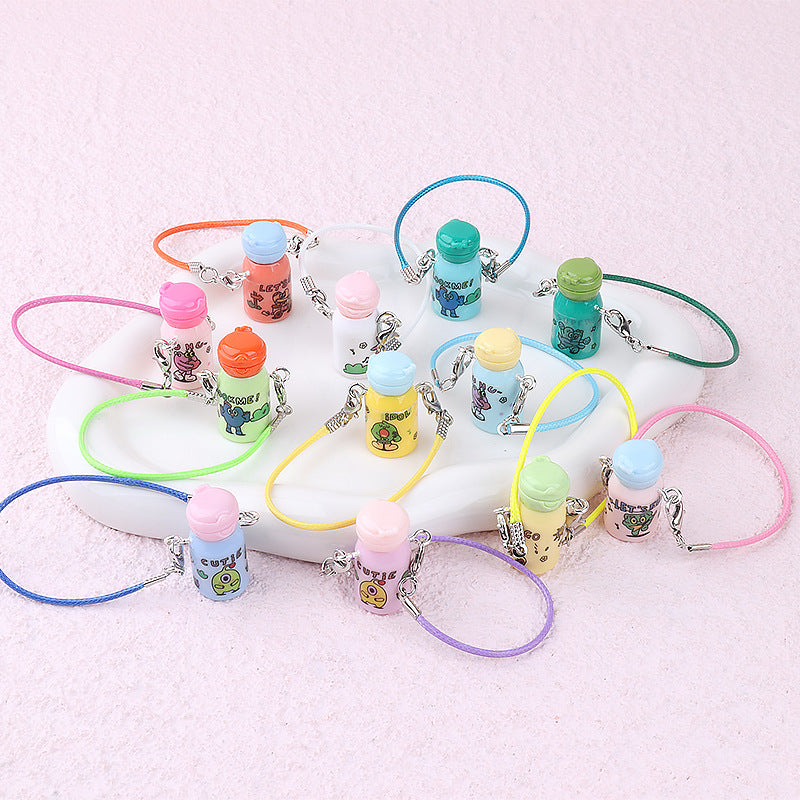 Wholesale Cute cartoon mini kettle thermos cup doll accessories