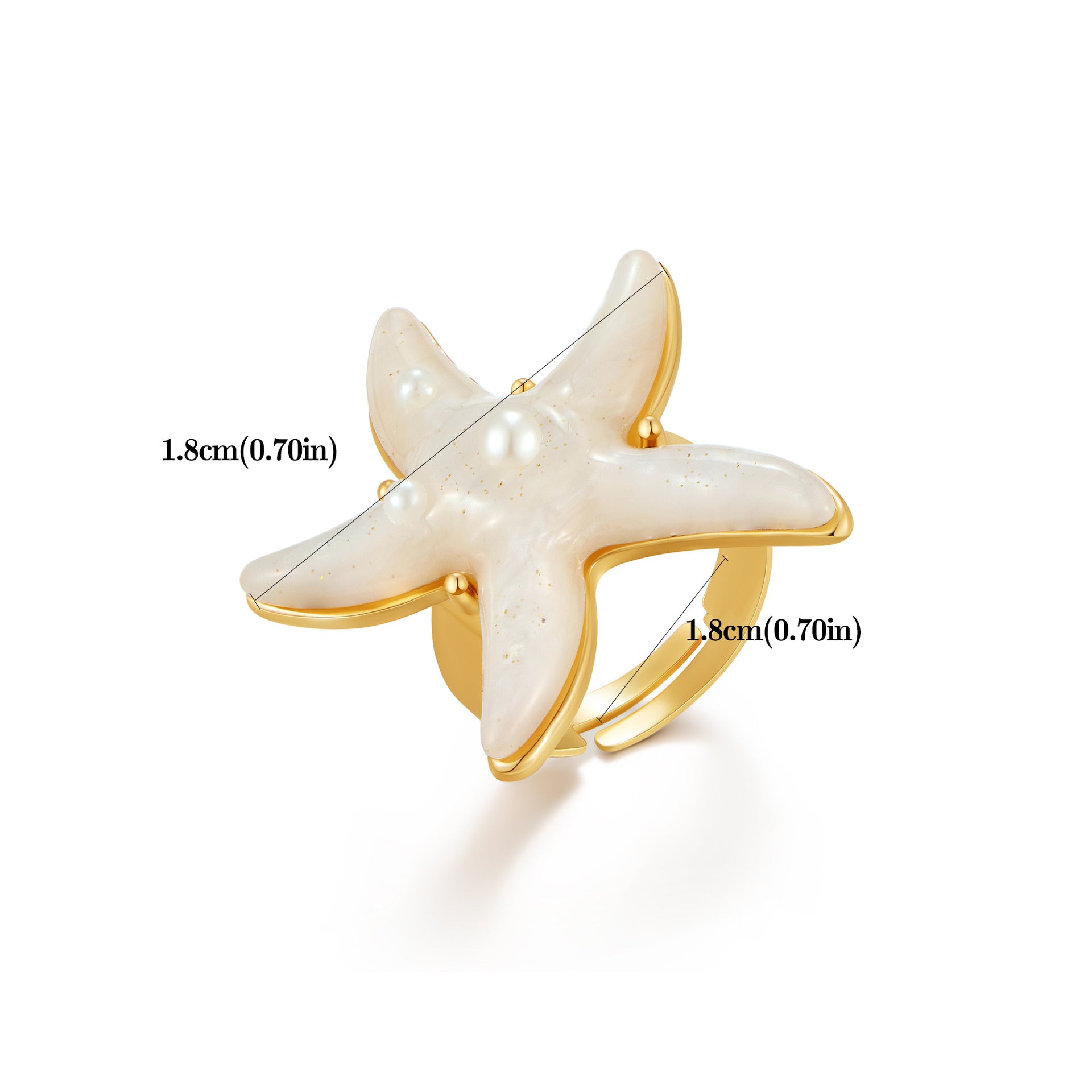 Wholesale Ocean Beach Summer Adjustable Ring