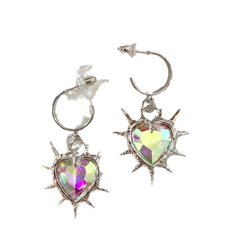 Wholesale  Heart of Thorn Pendant Earrings