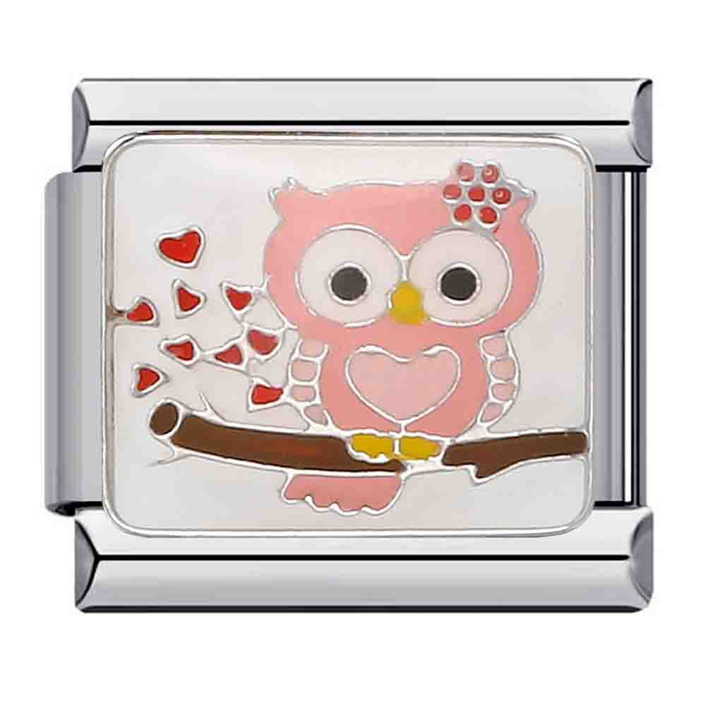 Wholesale Italian Charm Bracelet 9mm DIY Splicing Removable Cute Pet Series Stainless Steel Composable Bracelet ACC-BT-QiYing014