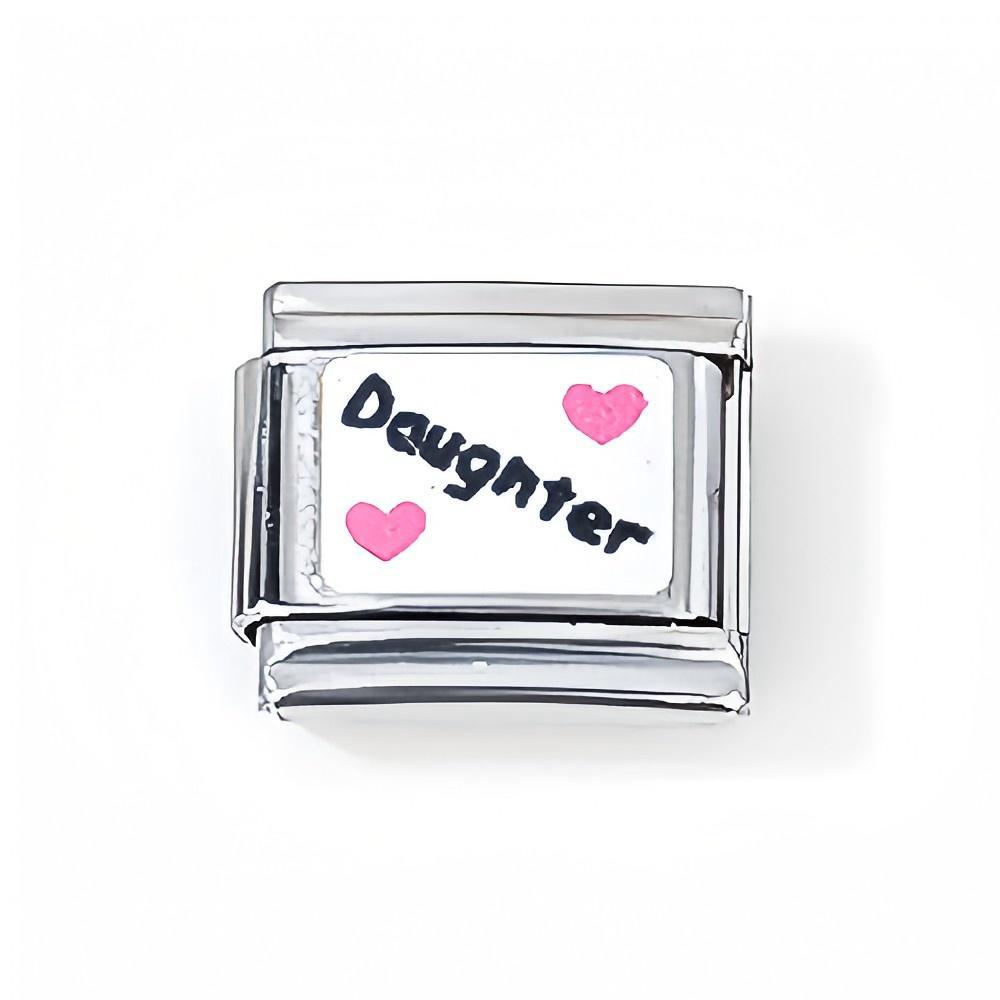 Wholesale 10pcs Italian Charm Bracelet 9mm DIY Splicing English Star Moon Stainless Steel Composable Bracelet