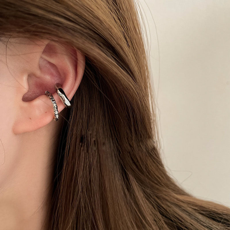 Wholesale Copper Electroplated U-Shaped Ear Cuff - Non-Pierced Ear Clip,  Trendy Jewelry Accessory