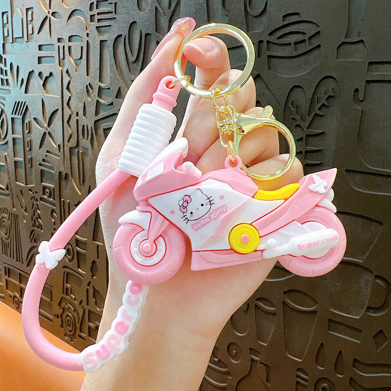 Wholesale Cartoon Motorcycle Keychains Creative Keychain ACCVIP-KC-SJ002