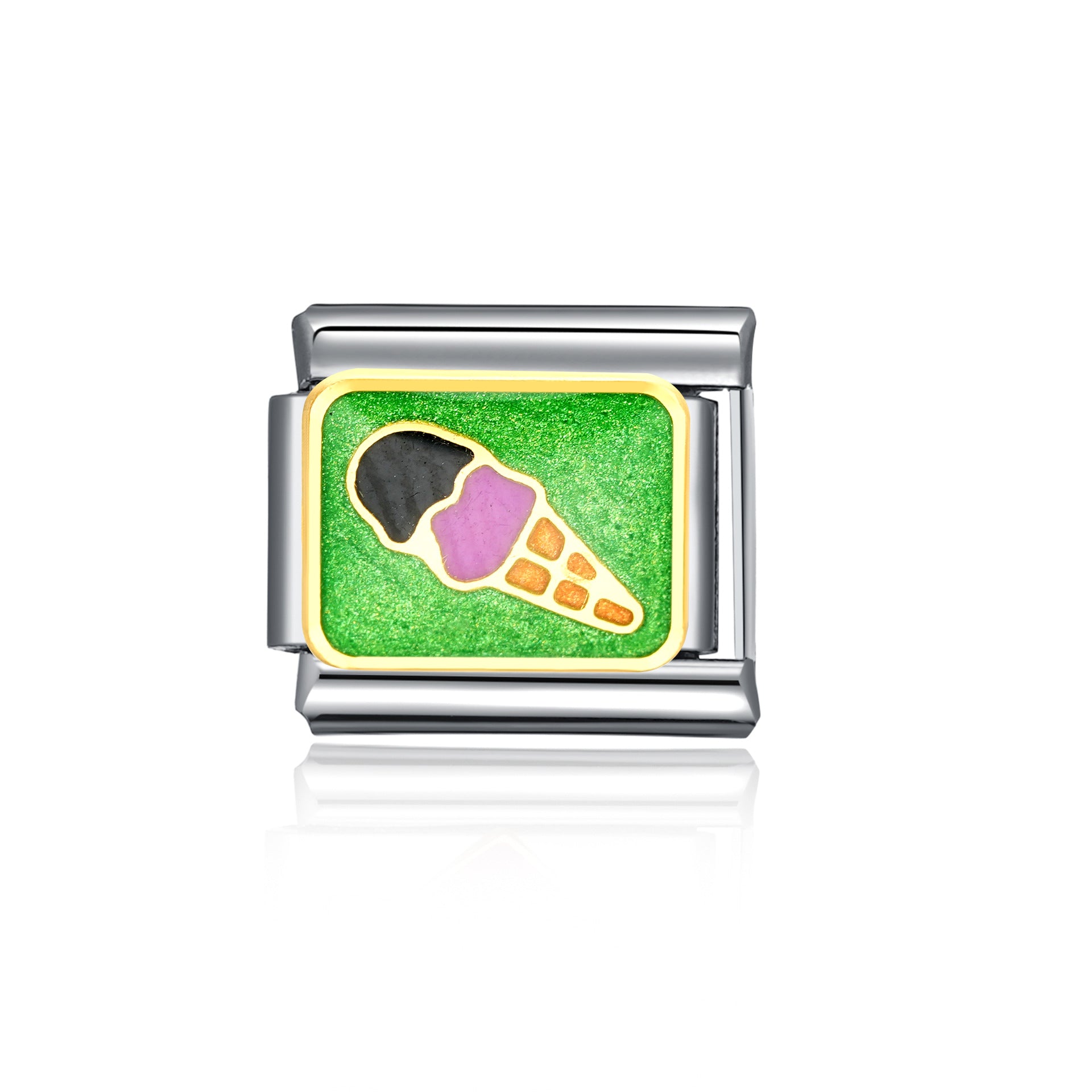 Großhandel italienisches Charmearmband 9mm DIY Spleißen süßer kreativer Anhänger Edelstahl komponierbares Armband