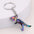 Wholesale Alloy Colorful Skull Dinosaur Keychain