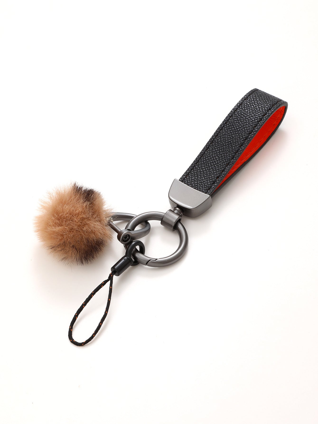 Wholesale Leather Plush Accessories Detachable Keychains ACC-KC-YiTian002