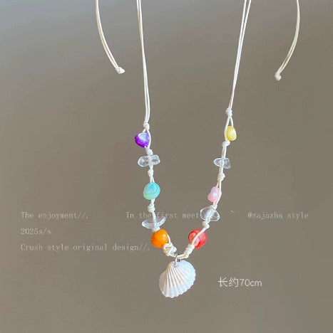 Wholesale shell beaded necklace