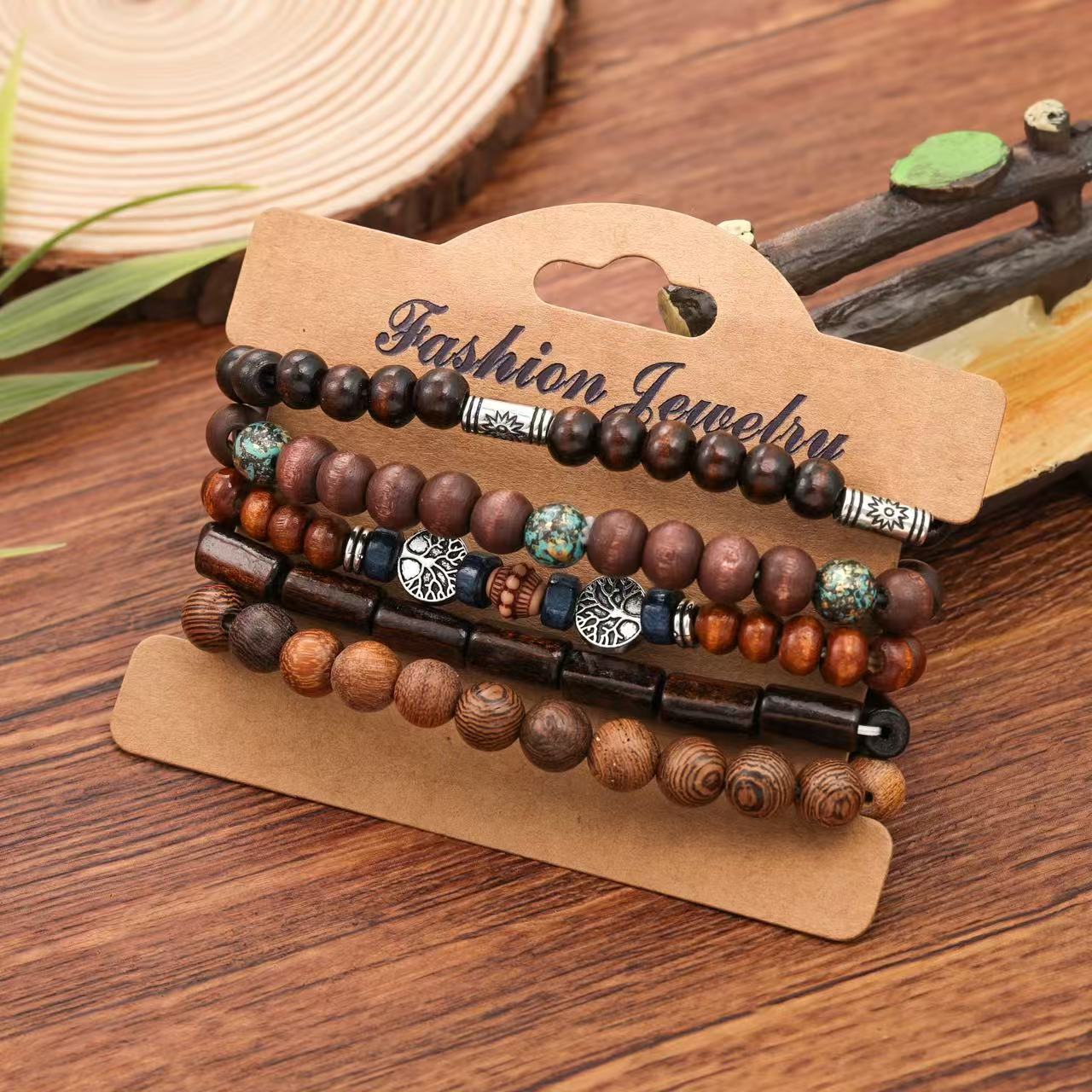 Wholesale  Handmade Beaded Bracelet Multi-Layer  Life Tree Bracelet